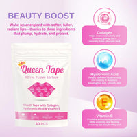Arika Queen Overnight Collagen Lip Plumping Tape™